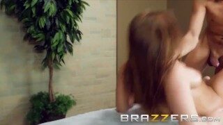 Hot Redhead Gets A Naughty Massage – Brazzers